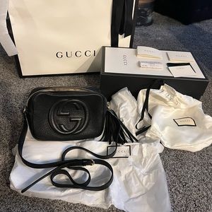 Gucci Soho Small Leather Crossbody bag